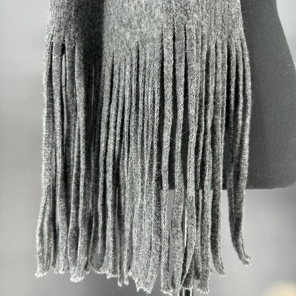 NWOT Lucky Brand Charcoal Gray‎ Knit Fabric